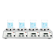 MS-H340-S4 LCD 4-Channel Digital Magnetic Hotplate Stirrer/MS-H340-S4/Work plate Dimension Ø 135mm(5inch) x 4/DLAB USA